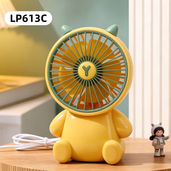 Ladies Sweet Hand Fan in Animal Design Bowlift