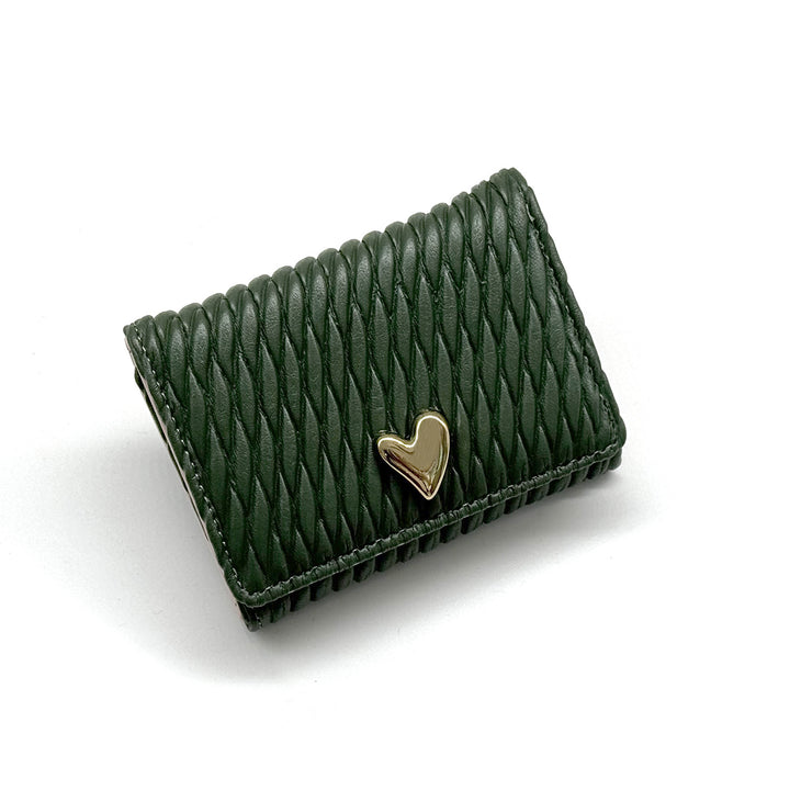 Textured Leather Wallet