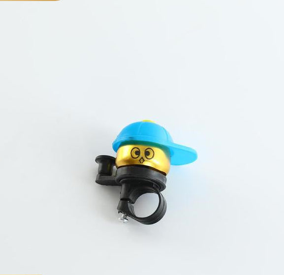 novelty cartoon chick bicycle handlebar bell with silicone cap and adjustable clamp Bowlift