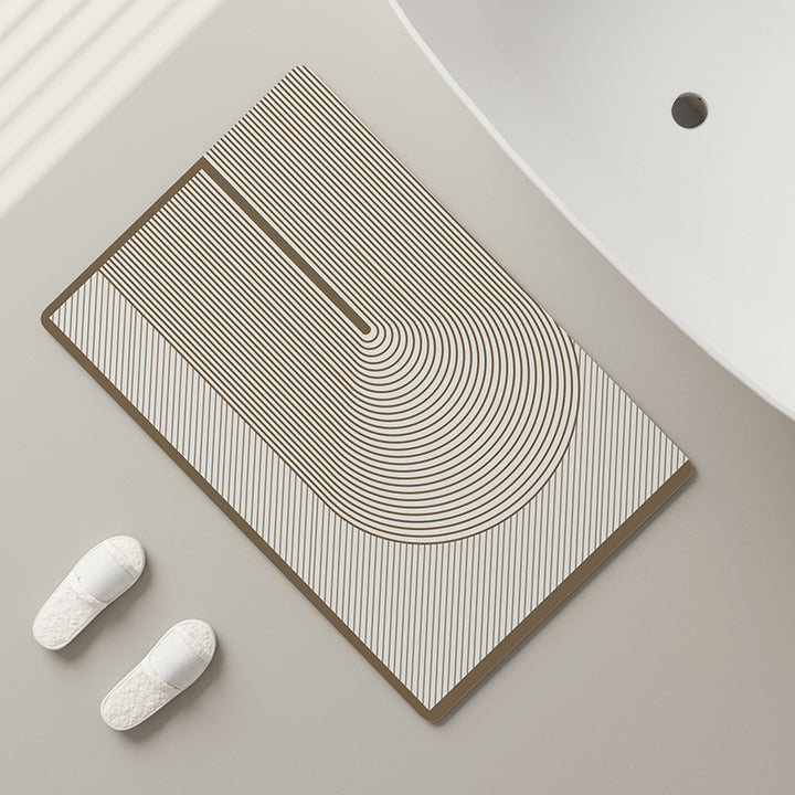 Textured Bathroom Mat Bowlift