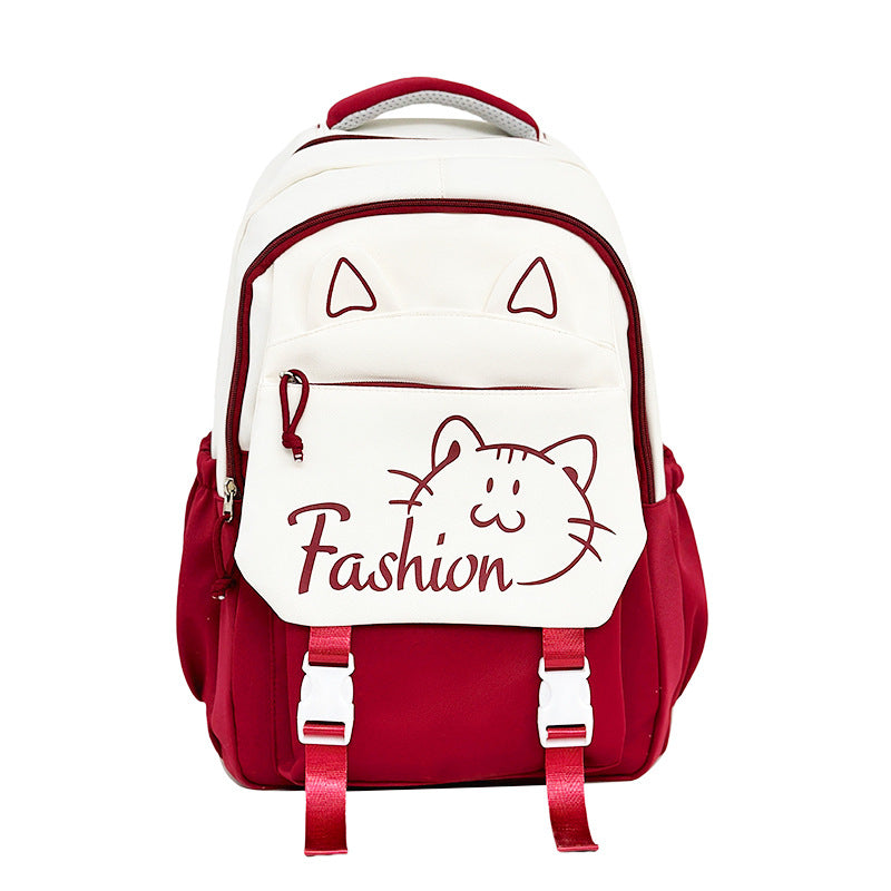 Cat-Themed Backpack Bowlift