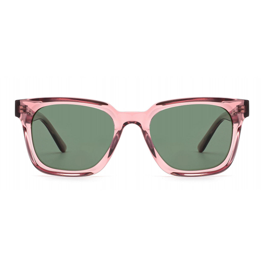 Women stylish sunglasses with wide, rectangular frame and UV protection Bowlift