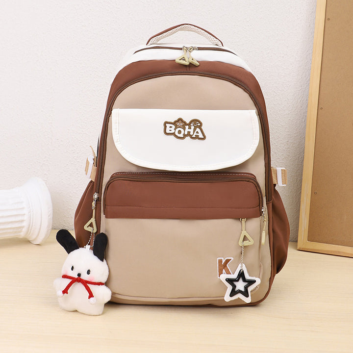 Playful Animal-Themed School Backpack