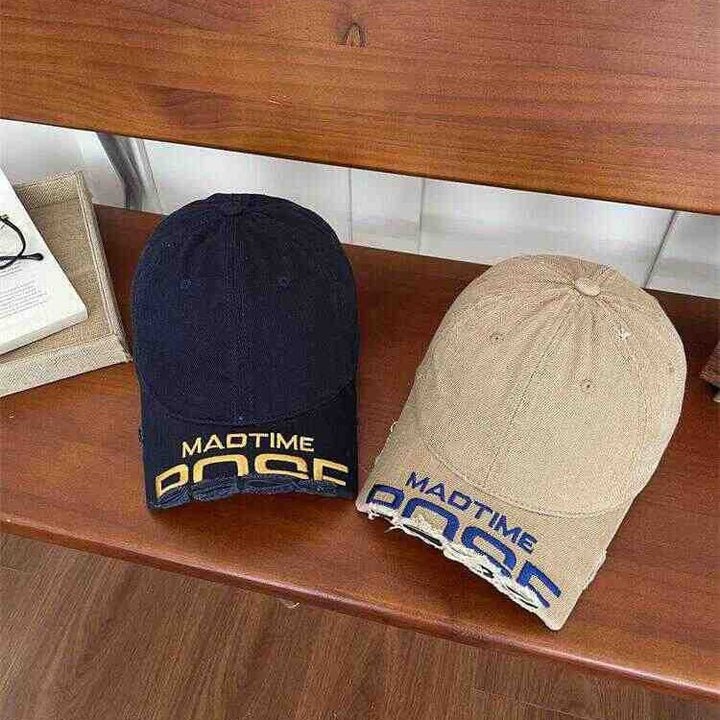 Men's Distressed Graphic Baseball Hat Bowlift 1784188481