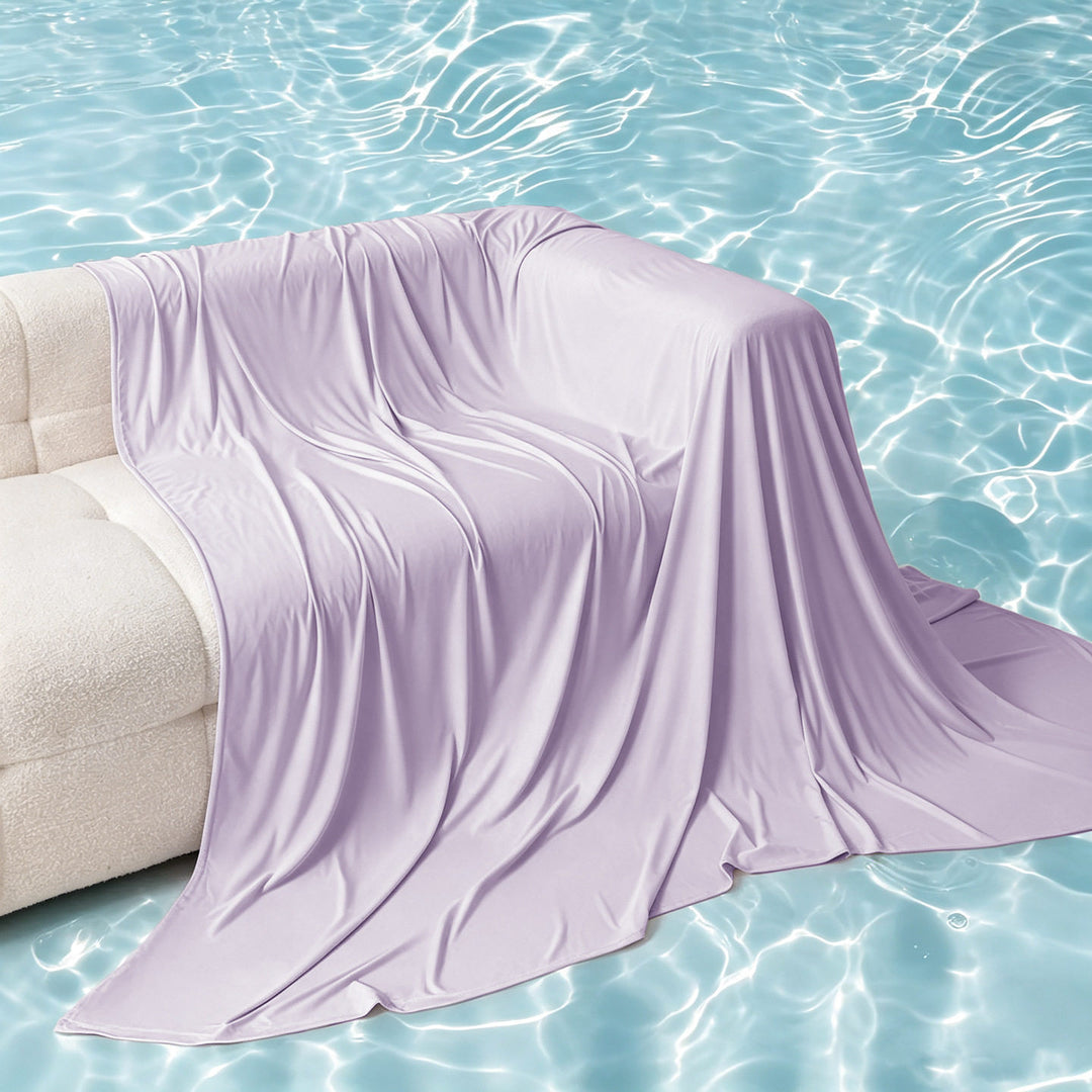 Unisex nan extra soft stretch sofa blanket made of microfiber as a versatile sofa cover Bowlift