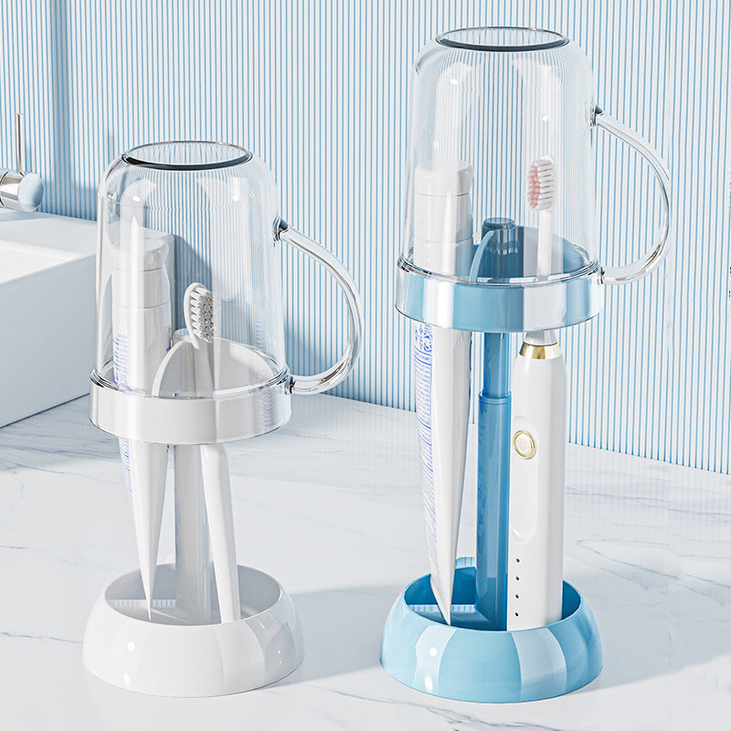 Wall-Mounted Toothbrush Storage Bowlift