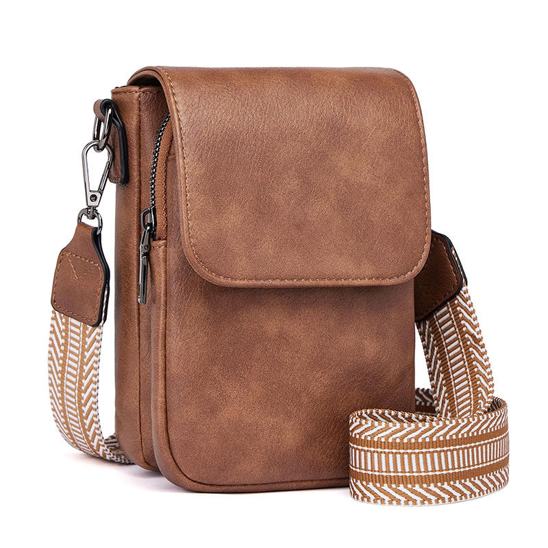 Small crossbody bag with decorative shoulder strap Bowlift