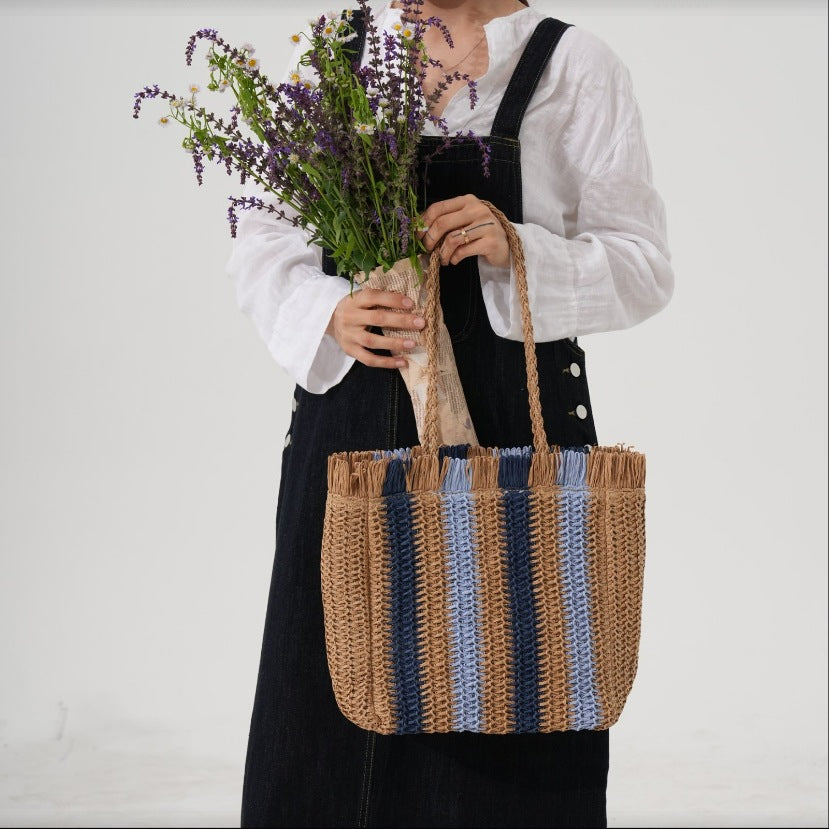 Handcrafted Macrame Tote Bag Bowlift