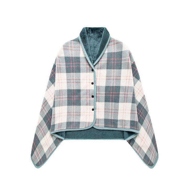Cozy Plaid Blanket From Bowlift