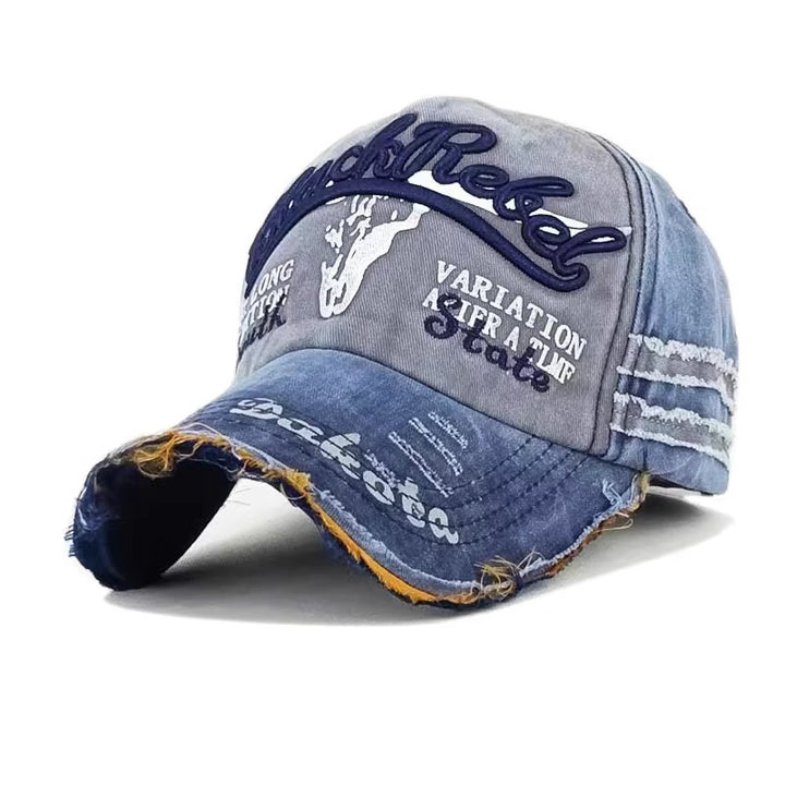 Women's Distressed Graphic Baseball Cap Bowlift 1784083658