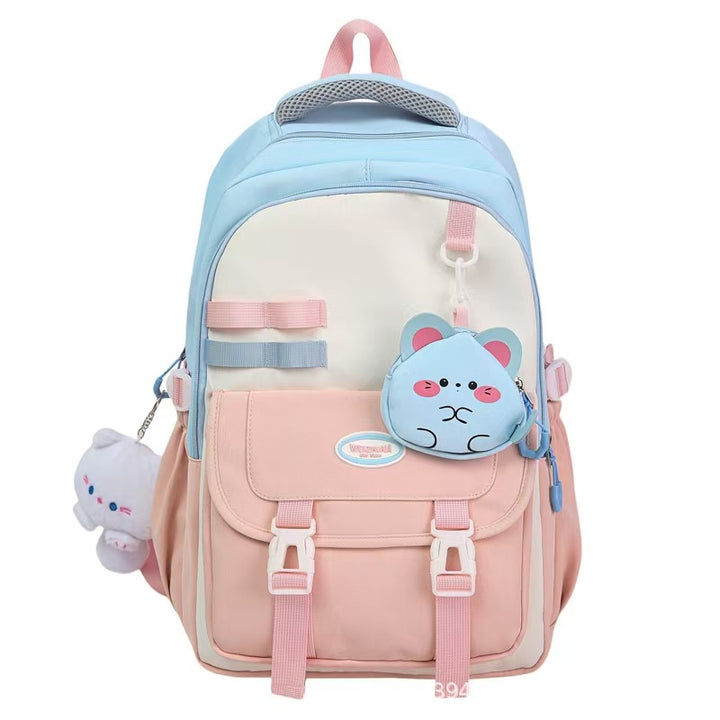 Cartoon-Themed Plush Backpack Bowlift