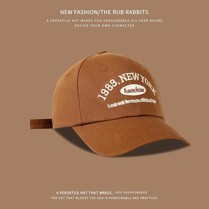 Vintage-Inspired Embroidered Baseball Cap