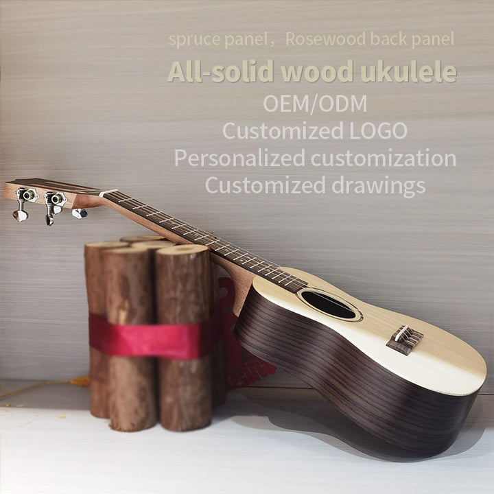 23-Inch Mahogany Body Ukulele Bowlift