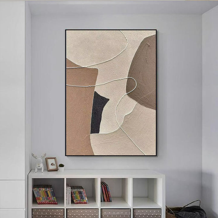 Contemporary Abstract Wall Art with Texture