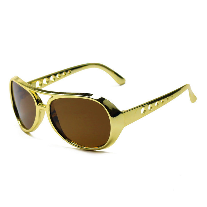 Stylish Shield Sunglasses with Hole Design Bowlift