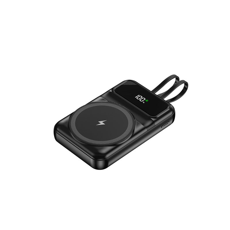Wireless power bank with integrated Qi charger Bowlift