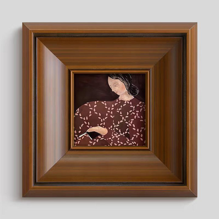 Framed Artistic Emotional Portrait Wall Art