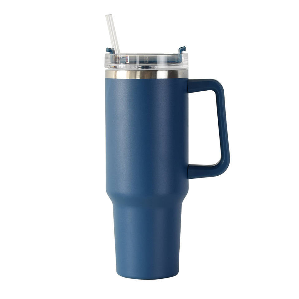 Women's insulated drinking cup with practical carrying handle Bowlift