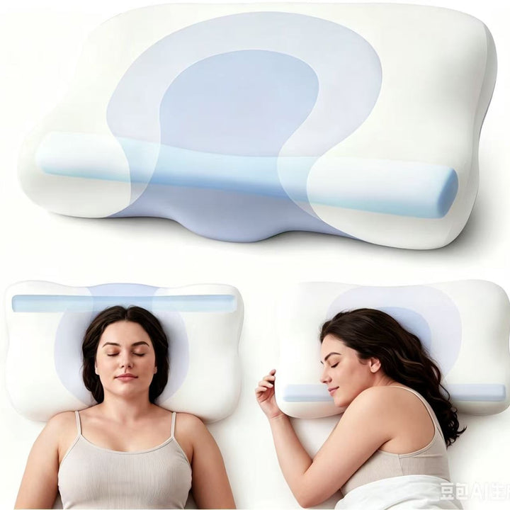 Ergonomic head pillow Bowlift