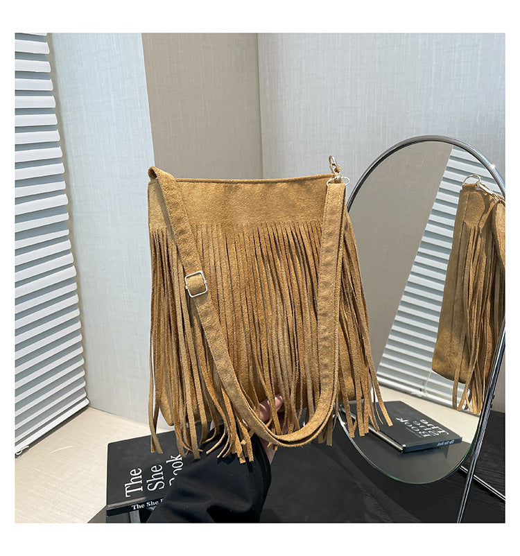 WoFringe Detail Bohemian Crossbody Bag Bowlift