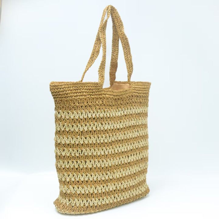 Braided beach bag with breathable structure Bowlift