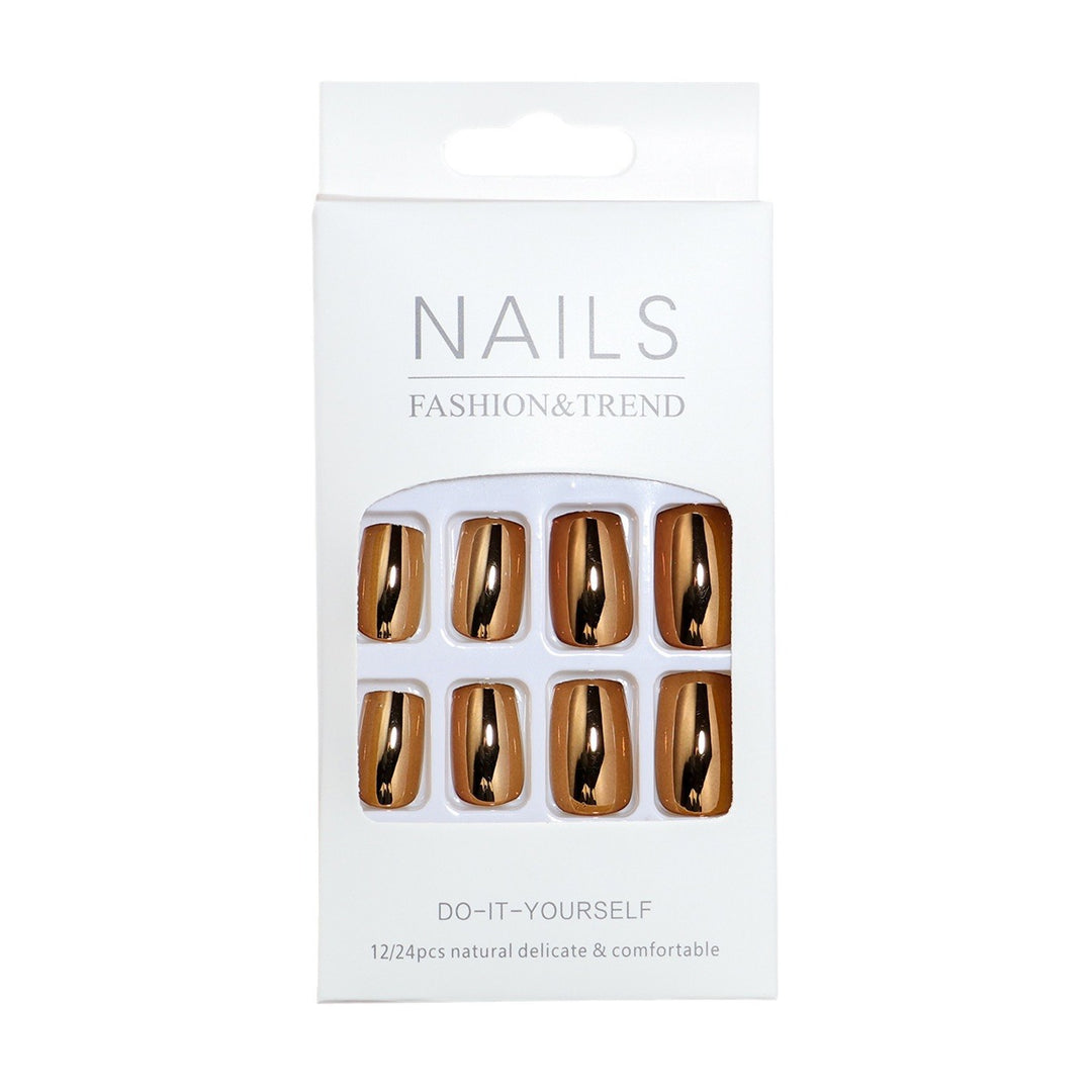 Premium DIY Glossy Press-On Nail Tips Bowlift