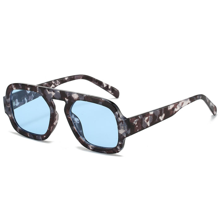 Oversized Geometric Lens Sunglasses Bowlift