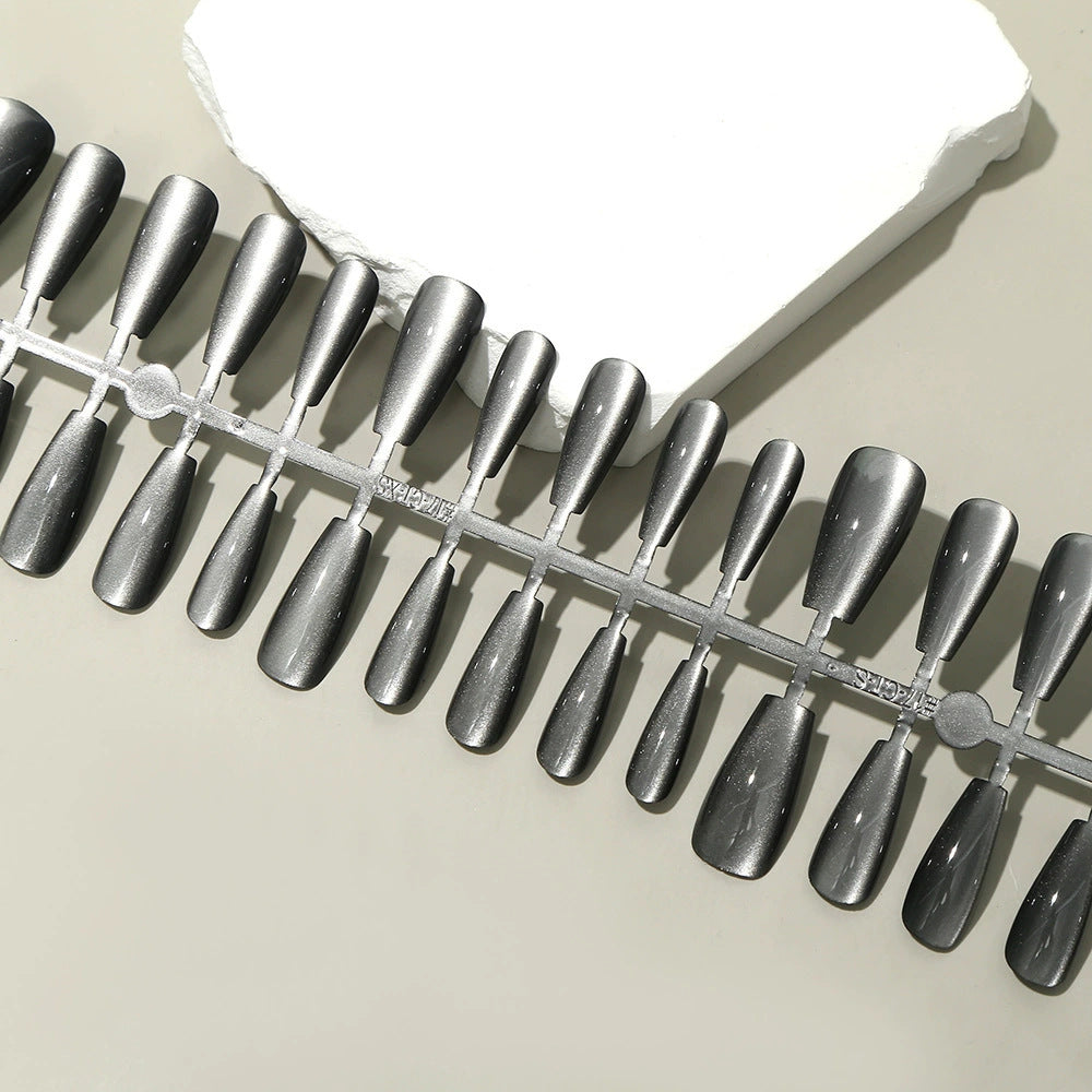 Glamorous Glossy Press-On Nail Extensions Bowlift