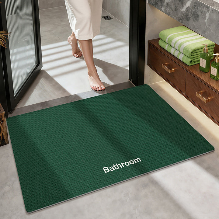 Textured Luxury Bath Mat Bowlift