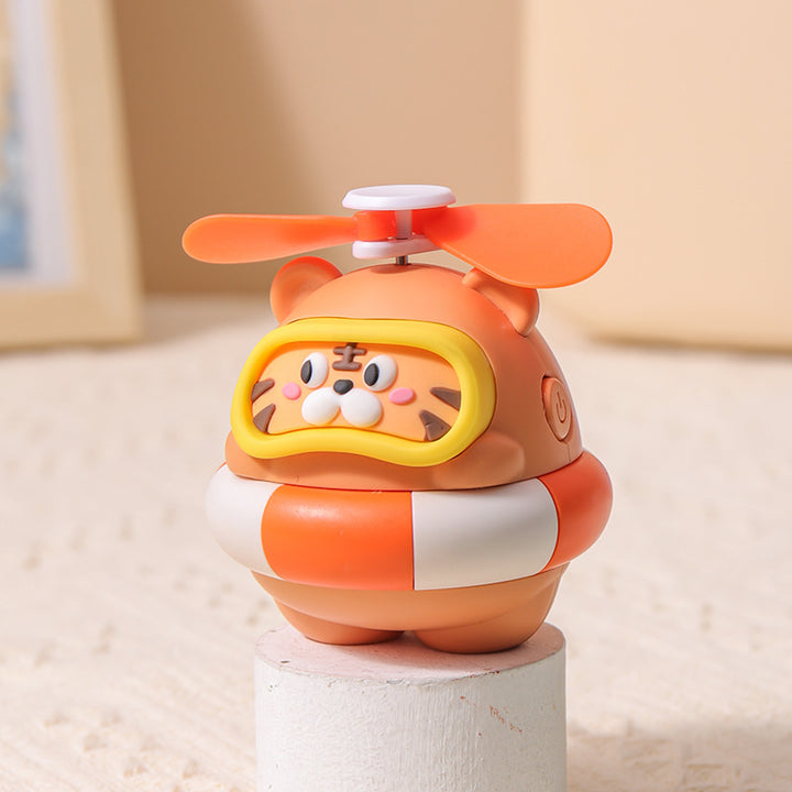 Ladies funny mini fan in animal design Bowlift