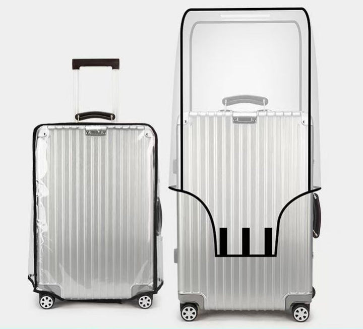 Transparent Hard Shell Luggage Protector Bowlift