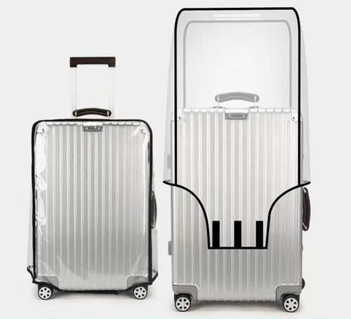 Transparent Hard Shell Luggage Protector Bowlift