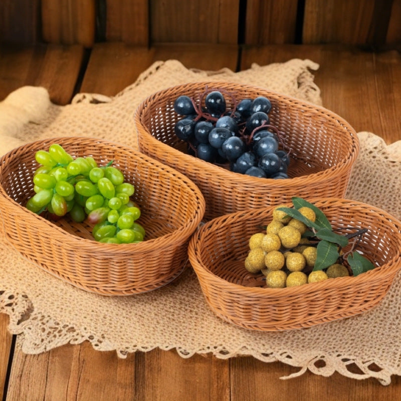 Storage Wicker Baskets Bowlift