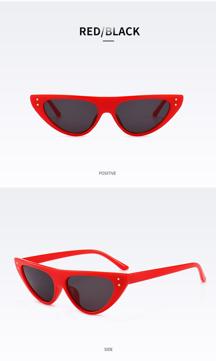 Chic Cat-Eye Sunglasses with Elevated Design Bowlift