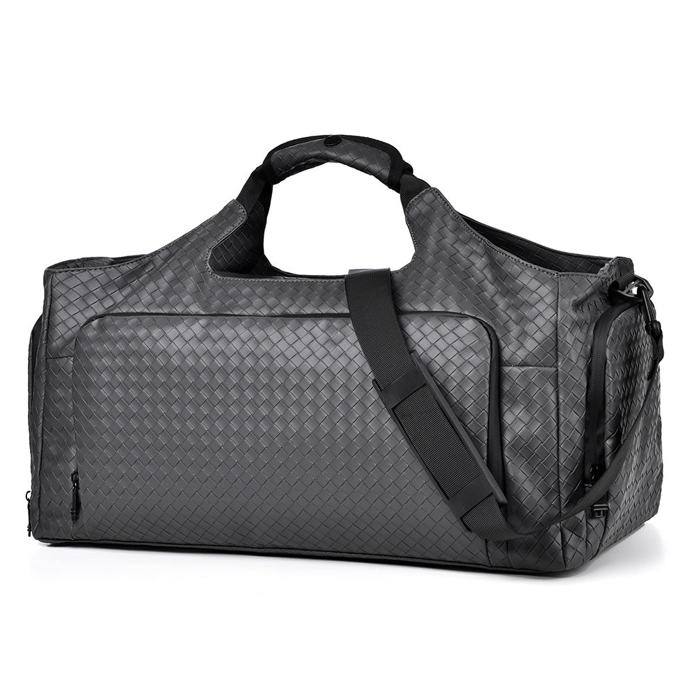 Men's Sporty Travel Bag with Multifunctional Design Bowlift
