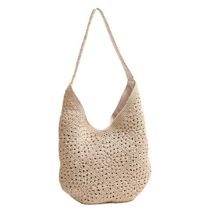 Casual Macrame Shoulder Bag Bowlift
