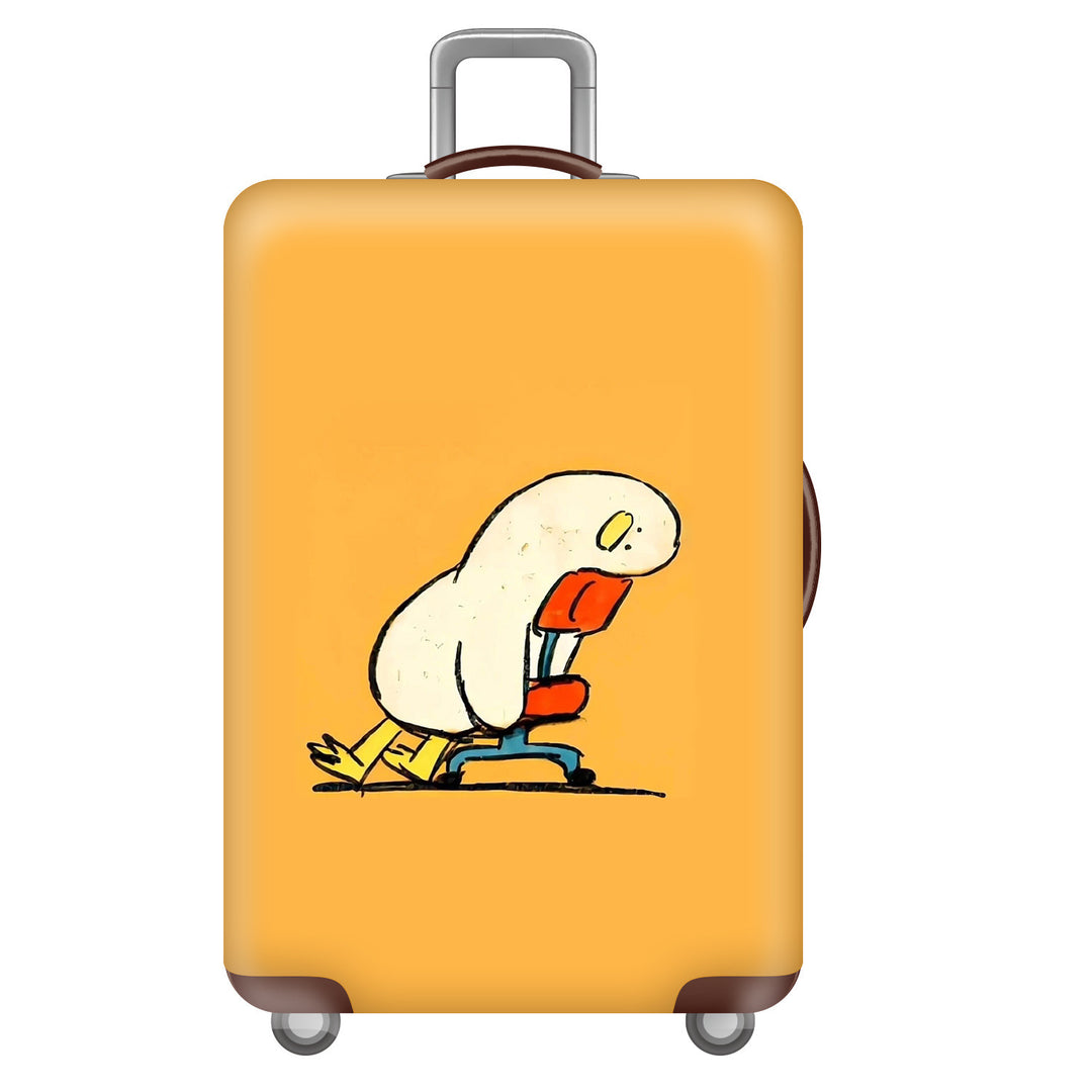 Women’s Hardshell Luggage with Creative Cartoon Design Bowlift