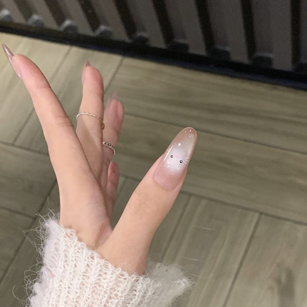 Playful Cartoon-Themed Press-On Nail Art Bowlift