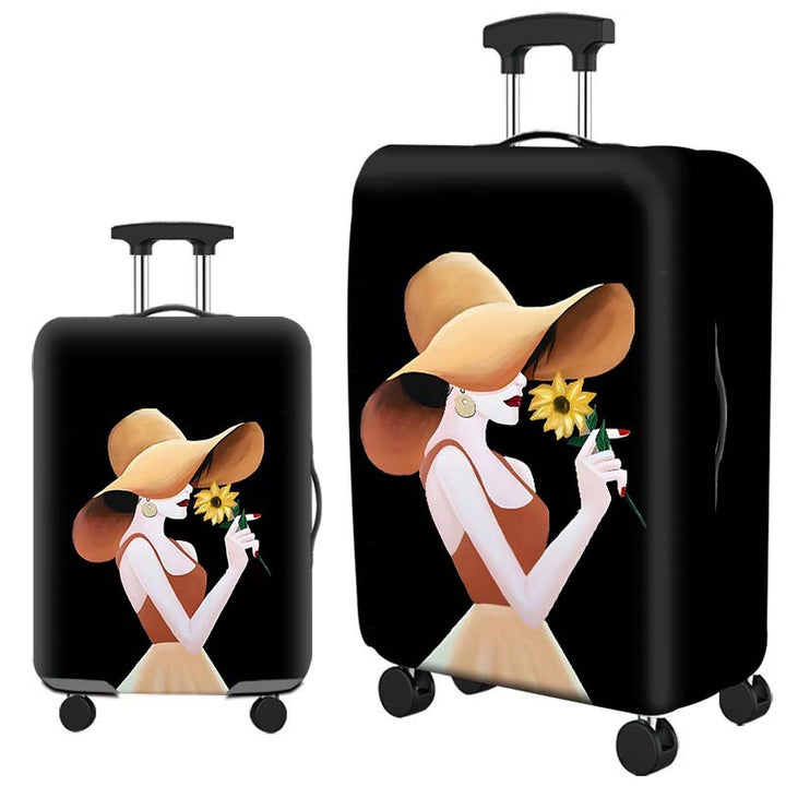 Artistic Travel Hard Shell Suitcase Bowlift