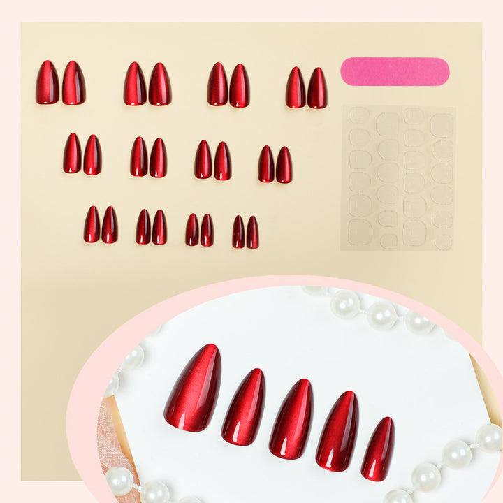 Acrylic nail set with luxurious high-gloss finish Bowlift