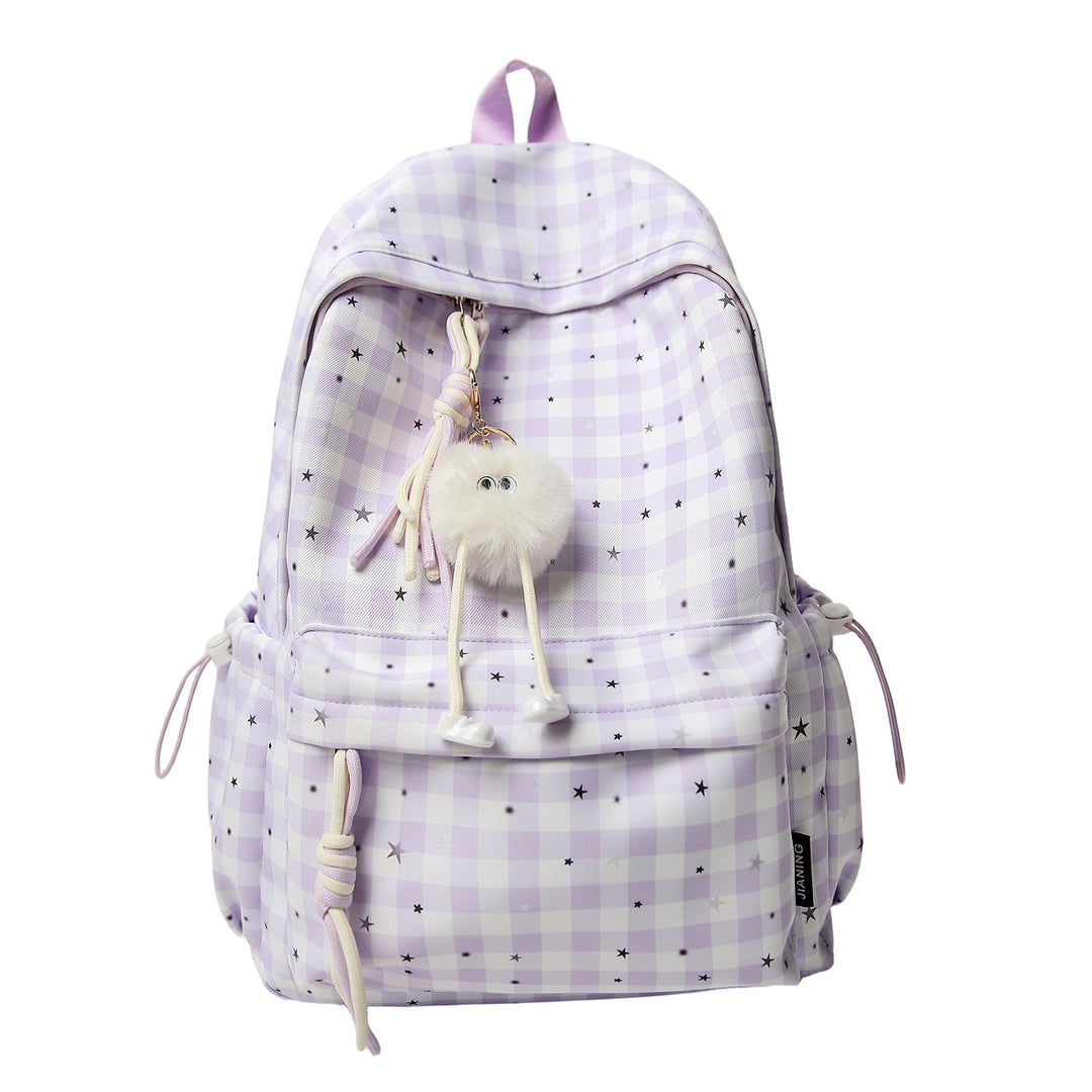 Playful Graphic Print Backpack