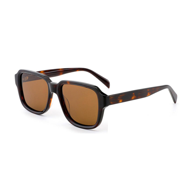 Women's square sunglasses with fashionable pattern Bowlift