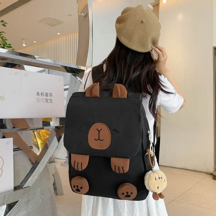 Backpack with Cute Animal Motif Bowlift