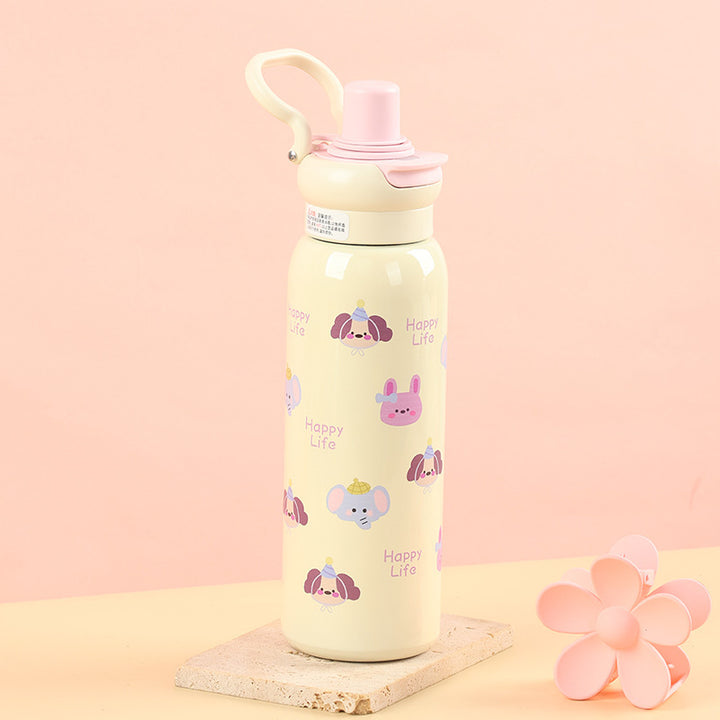 Women's Child-Friendly Stainless Steel Water Bottle Bowlift