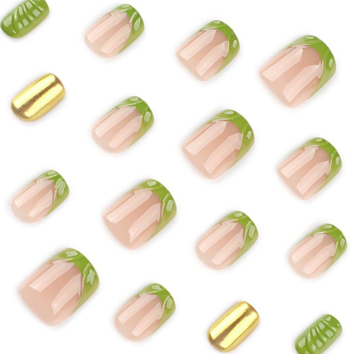 Creative Nail Art with Sparkling Accents Bowlift