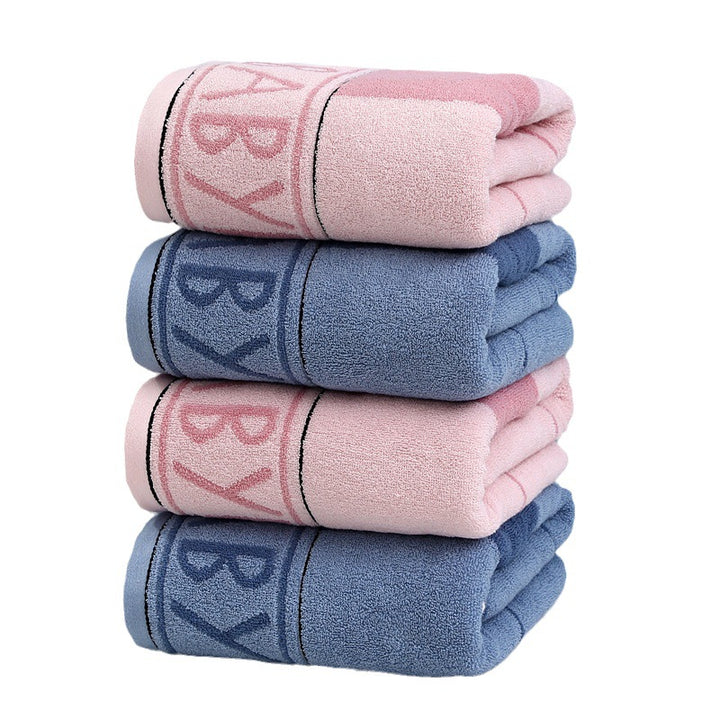 Cozy Terry Bath Towel With Cute Bear Motif Bowlift
