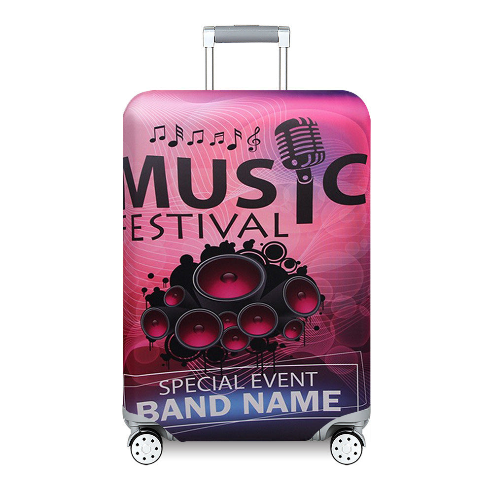 Women's Travel Suitcase with Colorful Floral Design Bowlift