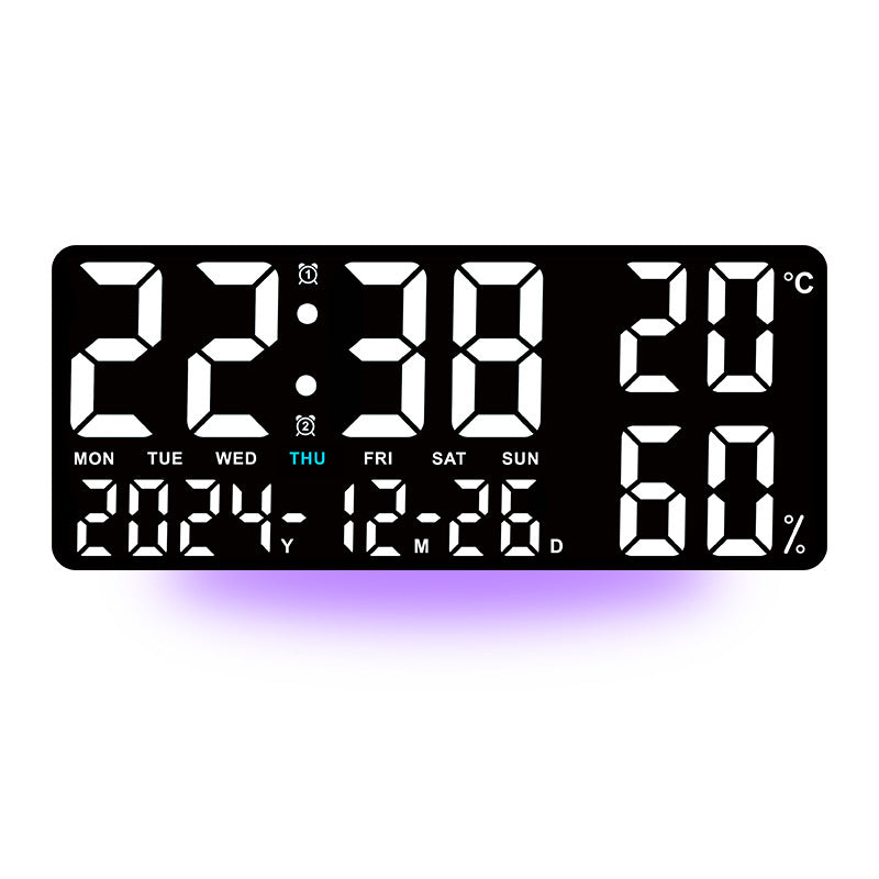 Digital multifunction alarm clock with large LED display Bowlift