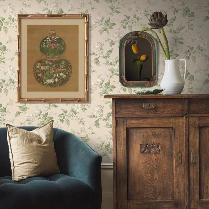 Framed Elegant Swans Artwork