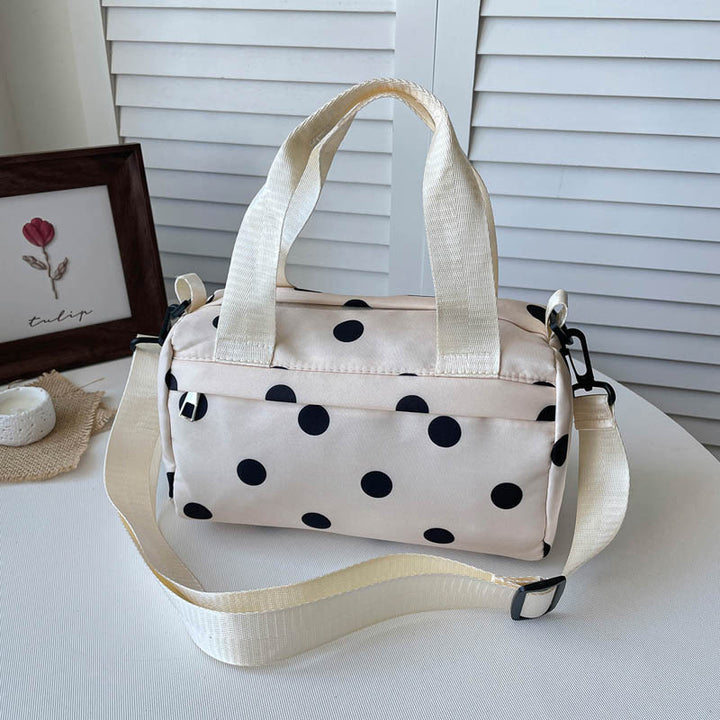 WoChic Polka Dot Mini Satchel Bag Bowlift